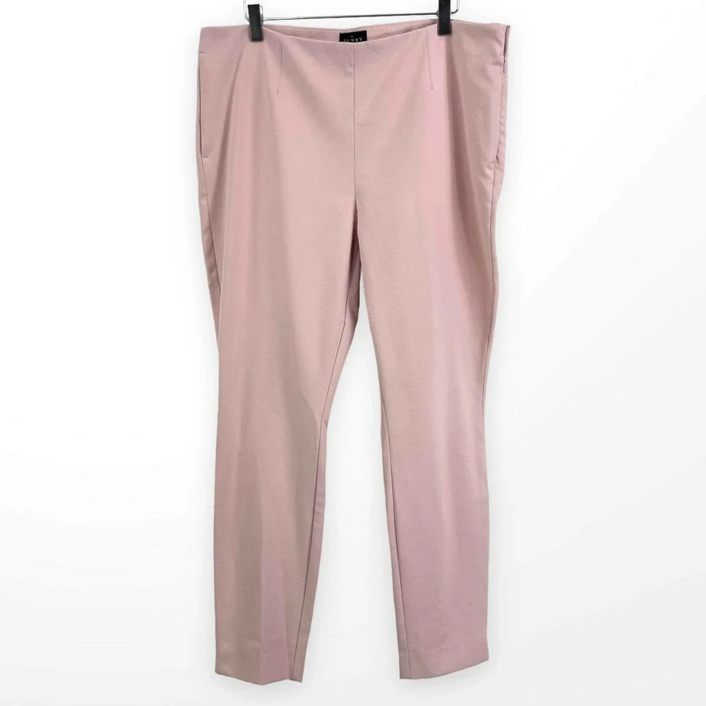 White House Black Market Blush Pink Skinny Pants - Picture 10 of 10